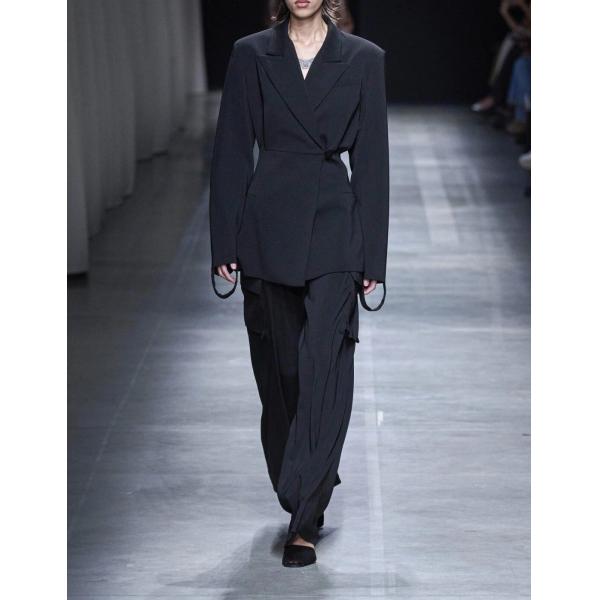 快適なカジュアル ポリエステル 服 織物 245g イミテーション ウール 織物