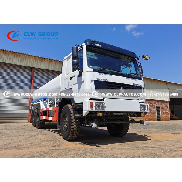 Полностью тележка 18ton Howo 371HP Bowser воды выхода воды колеса Controllable