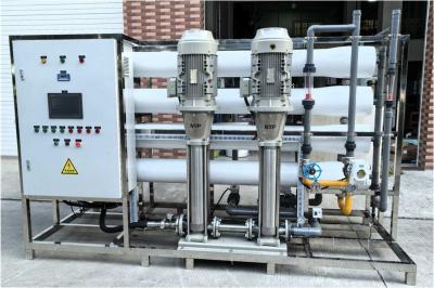 100T/D Seawater Purification System Plant With 3500KG Capacity And 380V-440V Voltage