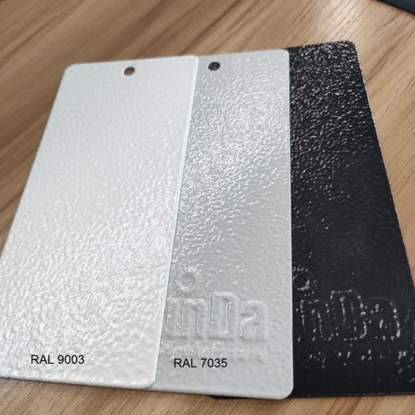 Durable RAL 7035 Light Grey Wrinkle Texture Powder Coating Paint For Eletric Board Panel