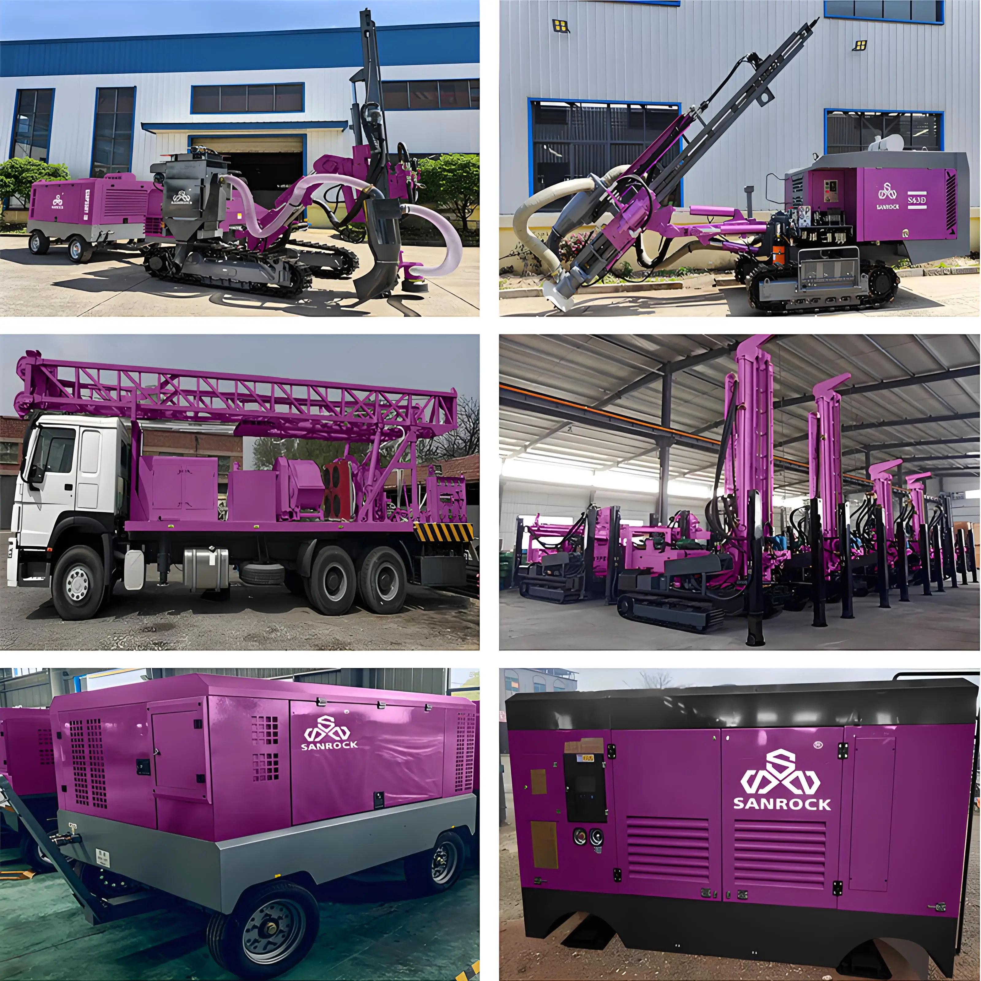 Crawler Rock Core Drilling Machine Geological Exploration Drill Rigs  Hydraulic Core Drilling Rig