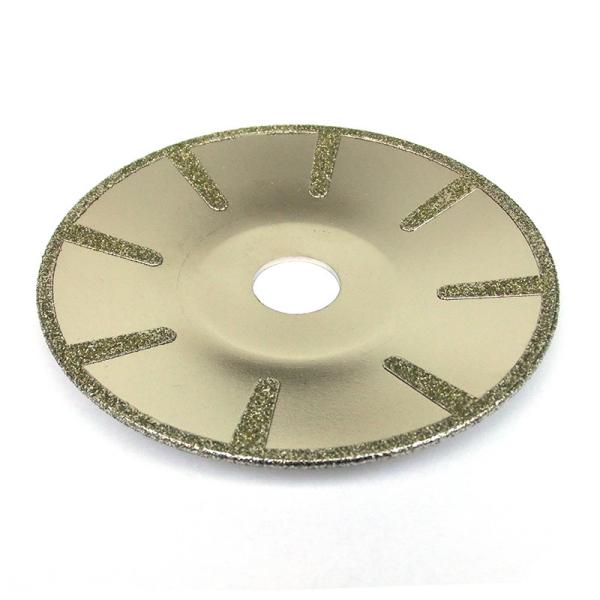 Discos de corte de metal de 9 polegadas Eletroplatado lâmina de serra de diamante para corte de aço inoxidável