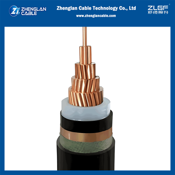 12/20KV Copper Core Medium Voltage Power Cable Unarmored XLPE Insulated(XHIV) for Utility and Industrial Applications