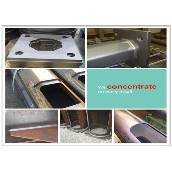 освещение Poles стальное общего назначения Поляк металла 6M до 12M с алюминиевым проводником