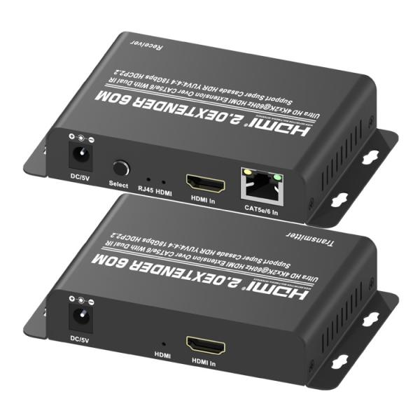 75*80*22mm 4K x 2K 60Hz 60M HDMI 4K Extender