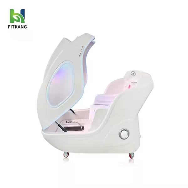 Отбеливание Huikang Spectrum Light Infrared Ozone Sauna Spa Capsule с паровым нагревом