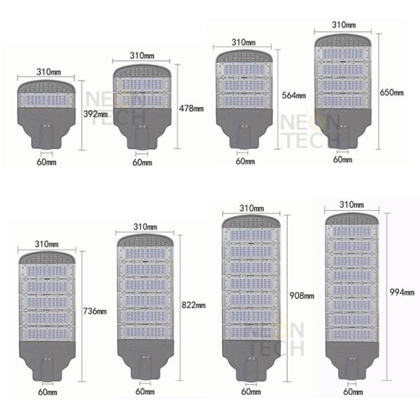 яркость уличных светов СИД АК 85-265В на открытом воздухе высокая, уличный свет СИД 210В