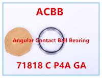Nylon Brass Cage 30mm OD Thrust Angular Contact Ball Bearing