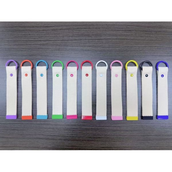 Apparel & Accessories Garment & Processing Accessories Webbing DANSKY Wash Label Canvas Fabric Strap Korean Charm Custom Small Iron on Patches DIY Bag Luggage Lanyard Tag DIY Keychain Keyring