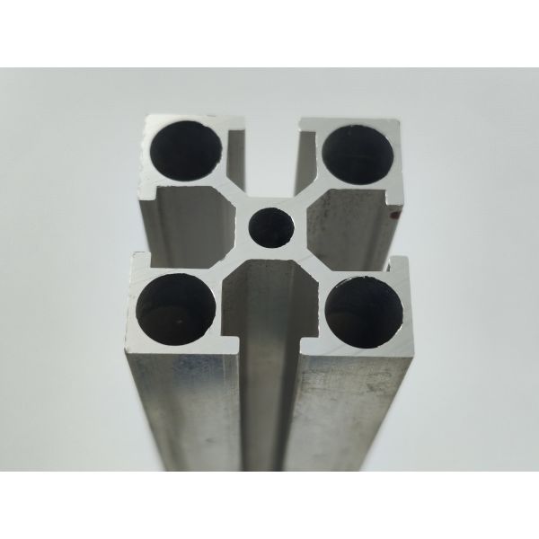 Custom-made 6000 series aluminum profile extrusion kitchen wardrobe sliding rails made in China are used for window bending and cutting.