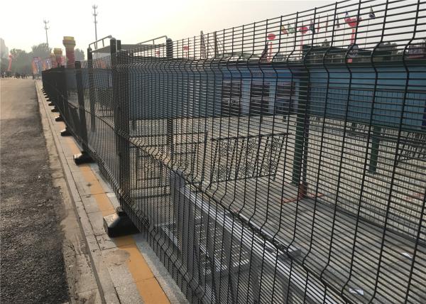 china wholesale ClearVu security fence spikes / Powder Coated security fence with spikes