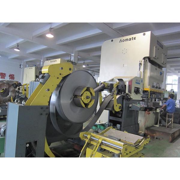 NC Feeder Feed Line Tools Steel Coil Handling Equipment With Shearing Machine