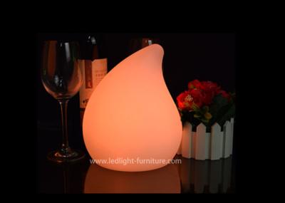 Candeeiros de mesa decorativos do diodo emissor de luz da multi cor, luz a pilhas de controle remoto da noite