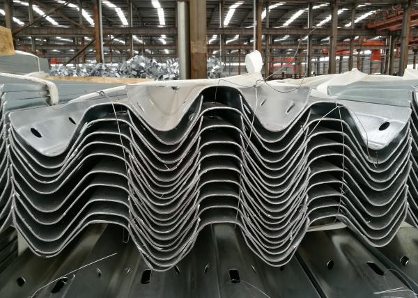 W Type Cold Rolled Steel Profiles Good Performance For Highway Guardrail