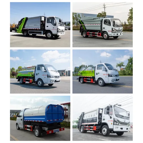 New Shacman HOWO Dongfeng 4X2 6X4 Transfer Refuse Vehicle Rear Side Loader Swing Arm Hook Lift Hooklift Waste Compactor Garbage Collection Truck