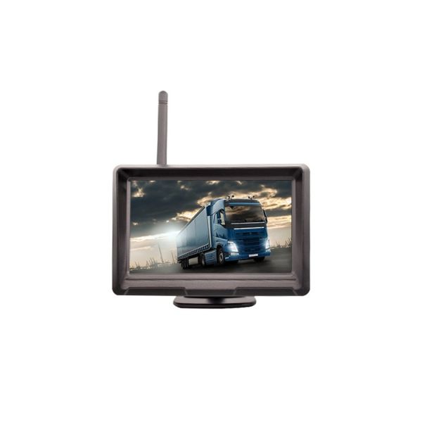 New 7 Inch Wireless Rearview Camera Kit, 12V-24V Reverse Backup Monitor System for Forklift Truck Car OEM