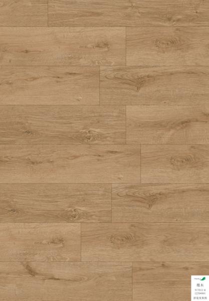 Fireproof Waterproof Luxury Vinyl Flooring No formaldehyde Zero swelling