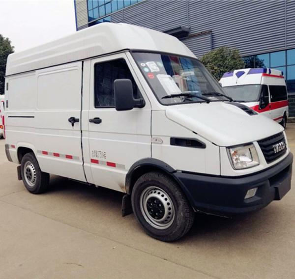 Van Manual Mobile Freezer Truck refrigerado pequeno diesel Mini Bus