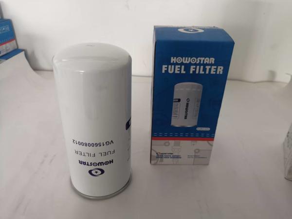 VG1540080012 Filtro de combustível China Peças sobressalentes de caminhão HOWO Filtro de combustível