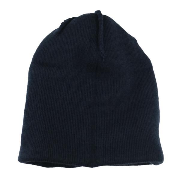 Tampão 100% do inverno do Beanie da planície do logotipo de Customde dos chapéus do Beanie da malha de lãs do Merino