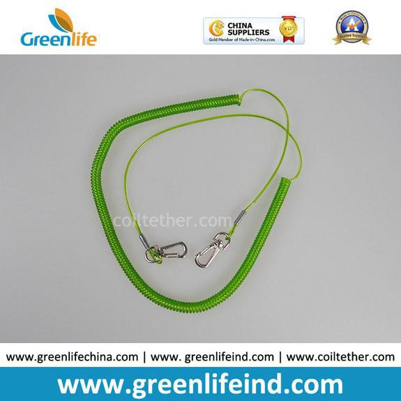 Fish Kayak Rod Tackle Spiral Coil Lanyard Cord End Rope