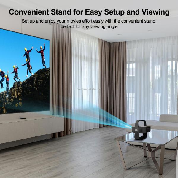 BudPlus A3 Projector  Dual Screen 4K Projector 1080P Resolution World's First 1080P Tablet Projector Android 12