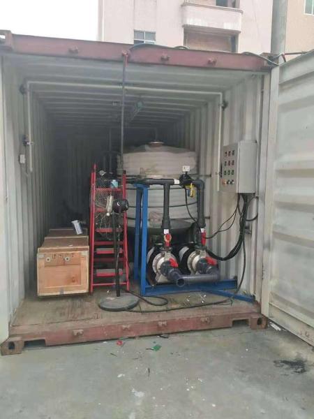                  Trailer Mobile Containerized Sea Water Maker Seawater Desalination Machine for Drinking Irrigation Process Water             