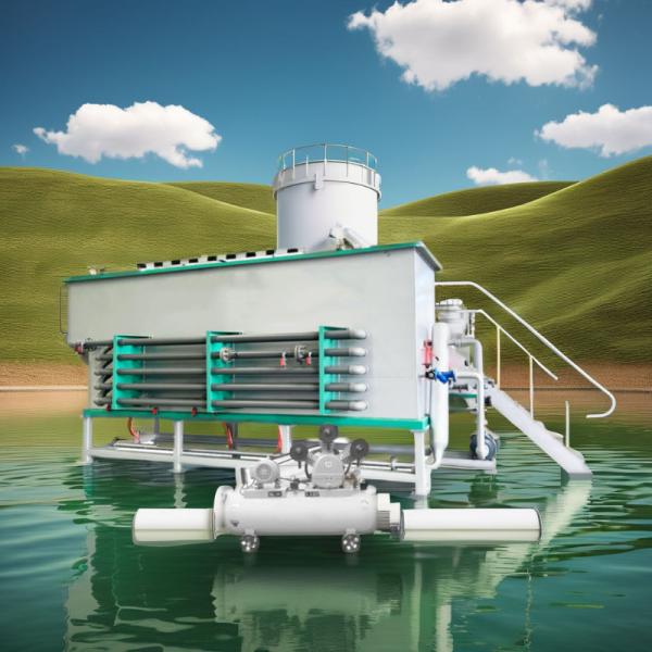 DAF 生産 空気溶解 再利用水のための溶解空気浮遊装置
