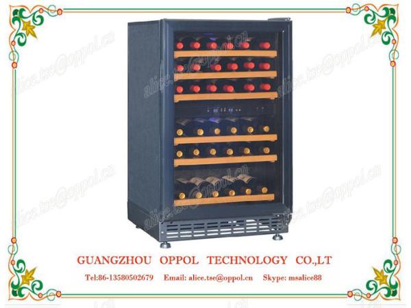 OP-316 Small Size Red Beer Storage Single Glass Door Commercial Drink Cooler