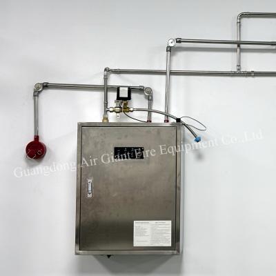 Kitchen Wet Chemical Fire Suppression System  with 12L Reagent Filling Capacity