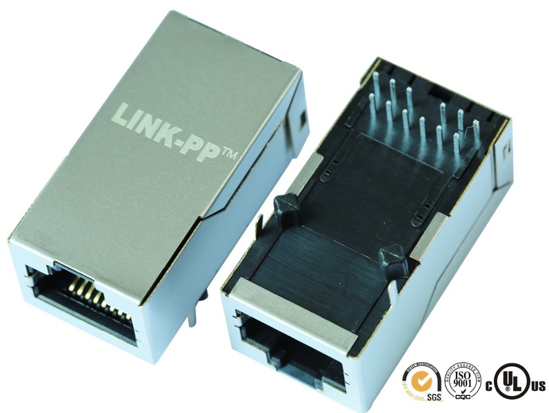 Magnetics локальных сетей Lan RJ45 магнитный Jack 10/100/1000Base-T гигабита 0816-1X1T-23