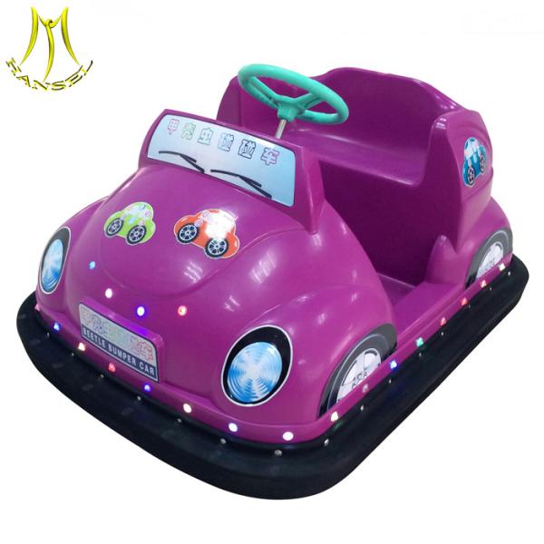 Hansel  fiberglass body mini car toy carnival rides remote control bumper car