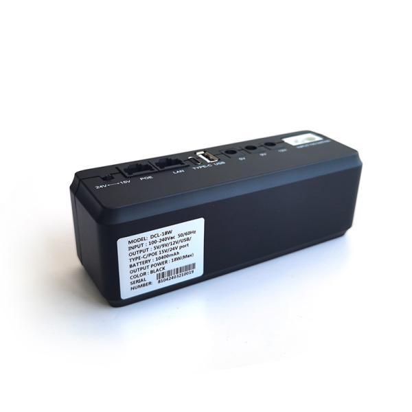 Remote Monitoring And Diagnostics Mini DC UPS 1A/2A Output Current Sturdy Packaging For Shipping