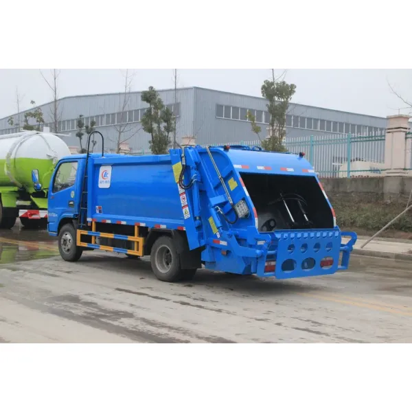 Dongfeng 6Cbm -20Cbm Waste Compactor Garbage Truck , Compressed Rubbish Collector Truck