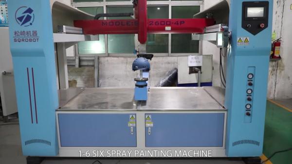 Air Spray 3KW Automatic Spray Paint Machine 5 Axis For Plastic Product