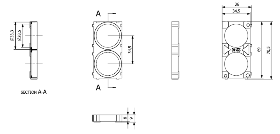 18650/21700/26650/32650/4680 Lithium Battery Holder, Cell Bracket, Spliceable Battery Pack Holder, V0 Flame-Retardant Material