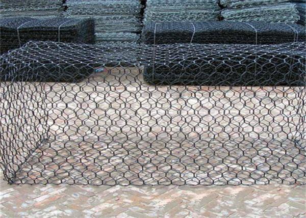 Opening Twisted 60X80mm Stainless Steel Gabion Baskets