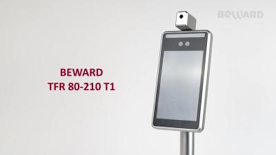 Terminal do reconhecimento de cara de 160.000 firmware da captação 8 polegadas