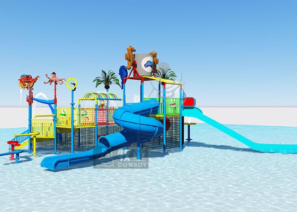 Children Water Amusement Park EPE Foam Packing For Residential Area