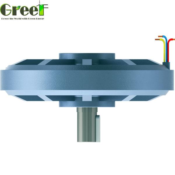 Baixo gerador de ímã permanente axial 50W de Coreless do fluxo do RPM 20kW
