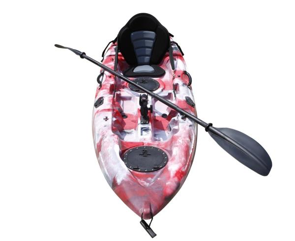 Light Weight Small Adult Kayak , Vibe Angler Tandem Sit On Top Fishing Kayak With Deluxe Seat