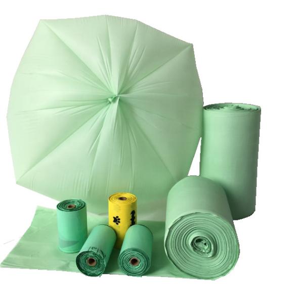 Green Biodegradable Food Scrap Bags