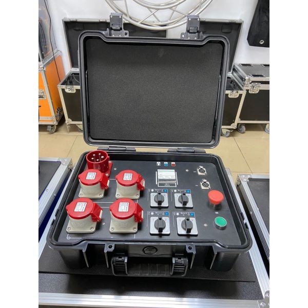 Stage Hoist With Rotary Limit Switch