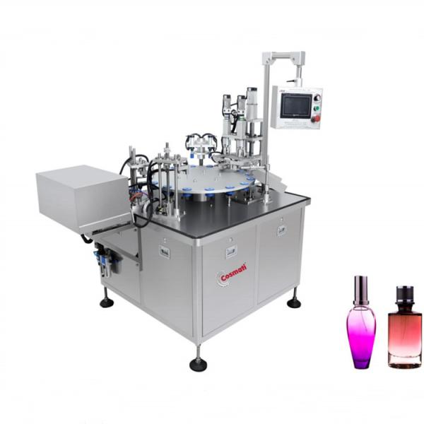 100ml small volume perfume bottle filling and capping machine