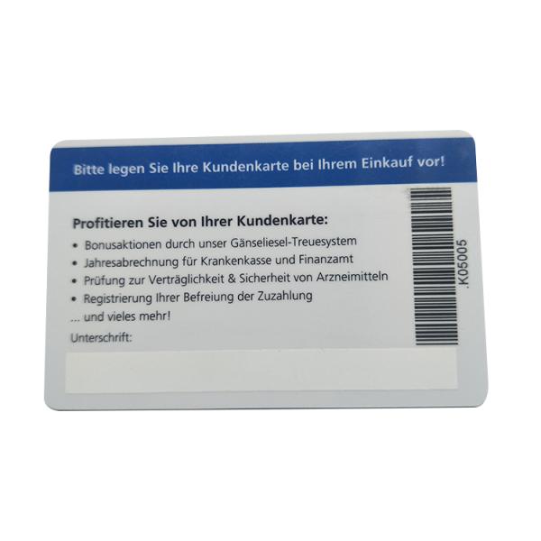 SLE4442 5542 RFID Plastic Pvc Smart Contact Chip Card