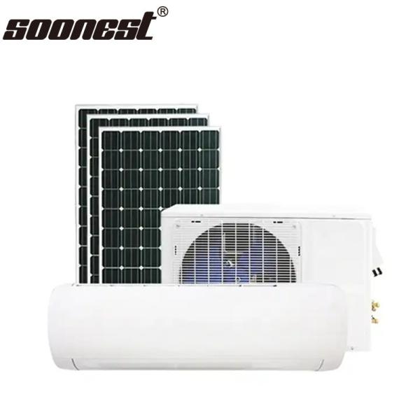 120V 230V Solar Air Conditioner For Home Complete Set Price Solar Thermal Hybrid Air Conditioner Household Air Conditioner