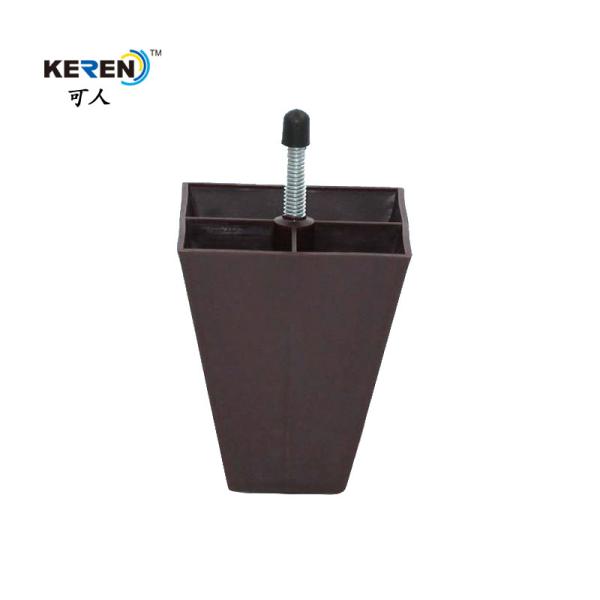 KR-P0201 Decorative Screw Furniture Feet 2000PCS Reduce Vibration 80*80*100mm