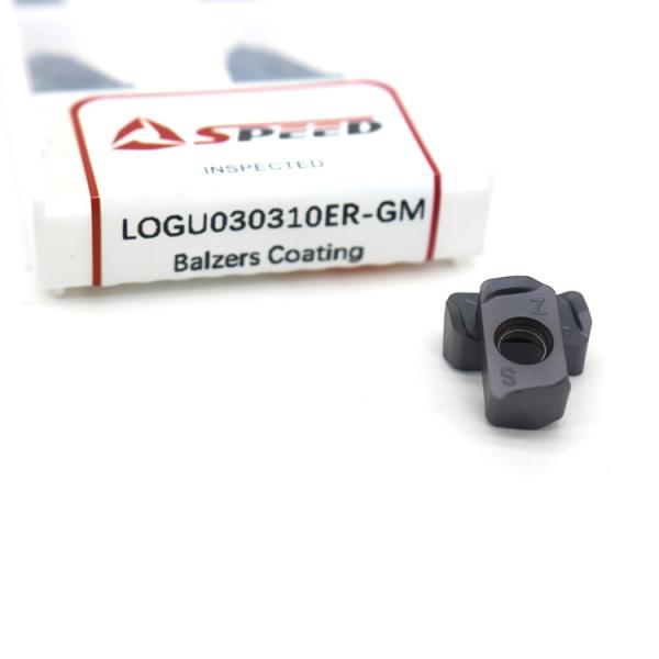 Fast Feed Milling Cutter LOGU030310ER-GM Cnc Tungsten Carbide Milling Insert Logu/lnmu/lnkt/lnmx