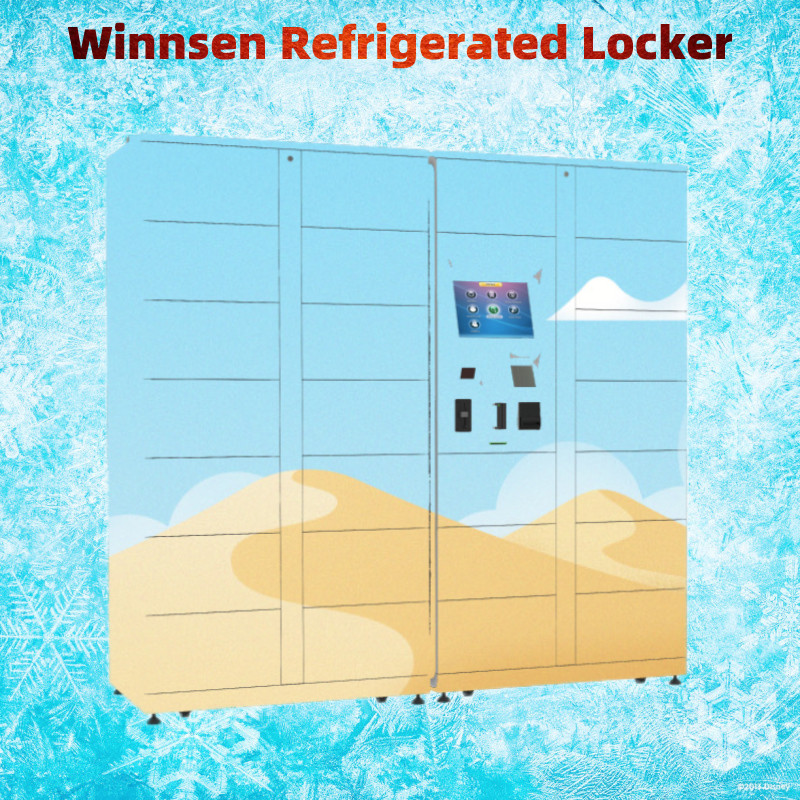 Шкафчик пакета Winnsne Refrigerated замороженными продуктами 24 собственной личности часа шкафа обслуживания умного