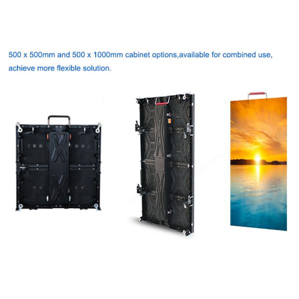 Event Rental Mobile LED Screen Truss Hanging / Stacking Stage Backdrop 1200 Nits
